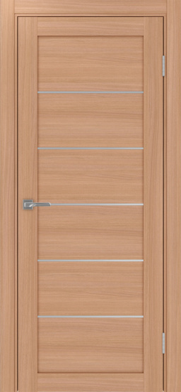 Дверь межкомнатная Optima porte Турин_501AПП.1 молдинг алюм.хром - купить в Орехово-Зуево