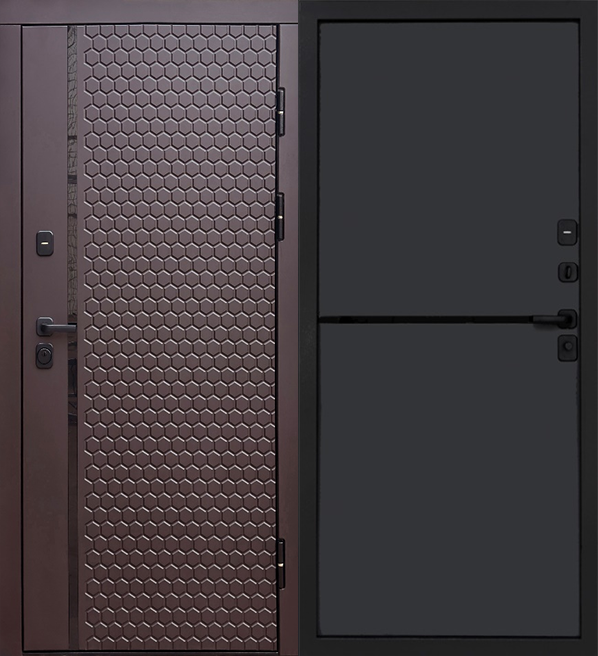 Дверь входная Termodoor Simple шоколад - купить в Орехово-Зуево