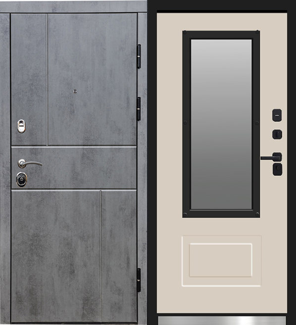 Дверь входная Termodoor Вертикаль бетон - купить в Орехово-Зуево