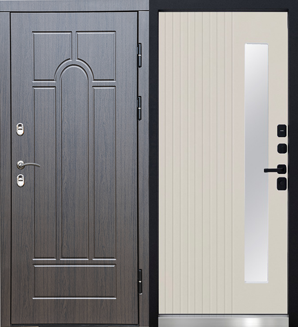 Дверь входная Termodoor Термо Премиум Винорит Модена Венге - купить в Орехово-Зуево