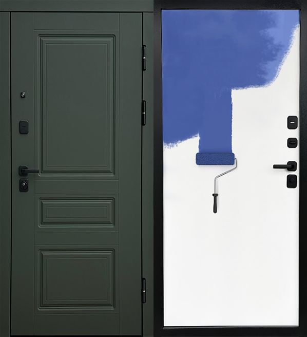 Дверь входная Termodoor Термо Премиум Орегон Грин - купить в Орехово-Зуево