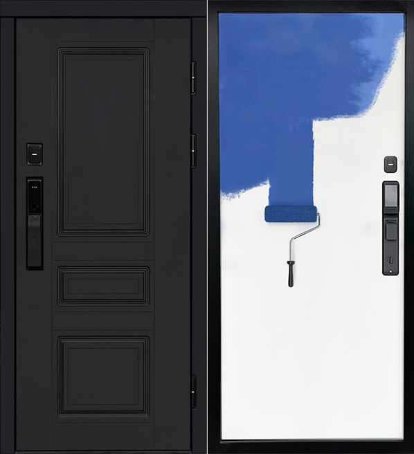 Дверь входная Termodoor Орегон black smart - купить в Орехово-Зуево