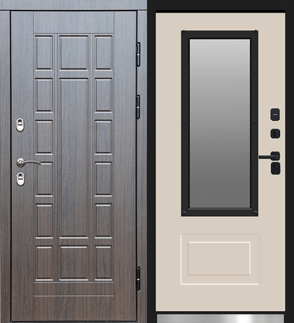 Дверь входная Termodoor Термо Премиум Винорит Виргиния Венге - купить в Орехово-Зуево