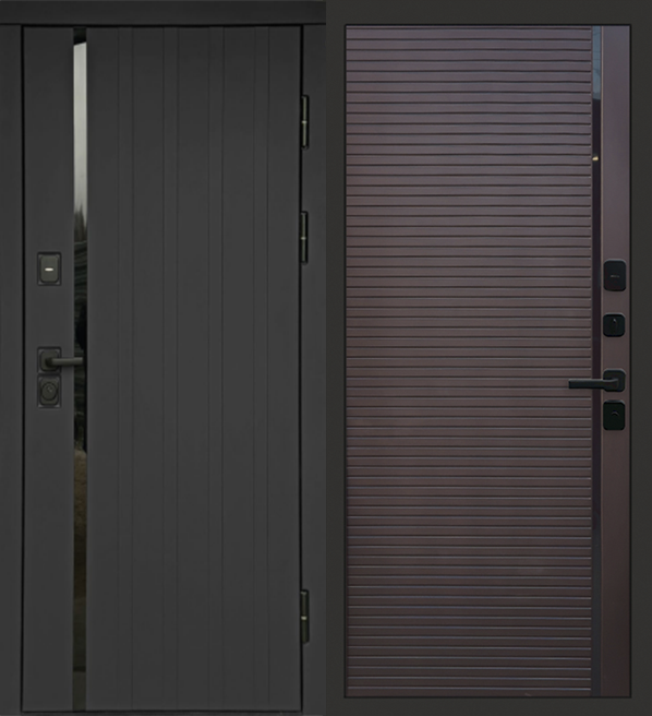 Дверь входная Termodoor Роял Графит - купить в Орехово-Зуево