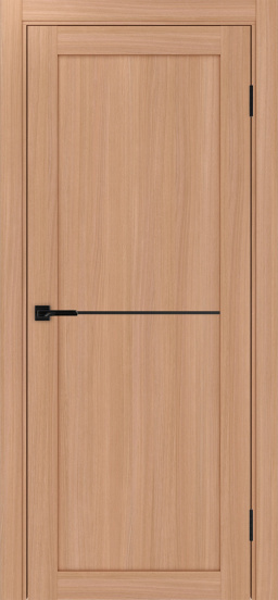 Дверь межкомнатная Optima porte Турин_502АПП.11 молдинг алюм.чёрный - купить в Орехово-Зуево