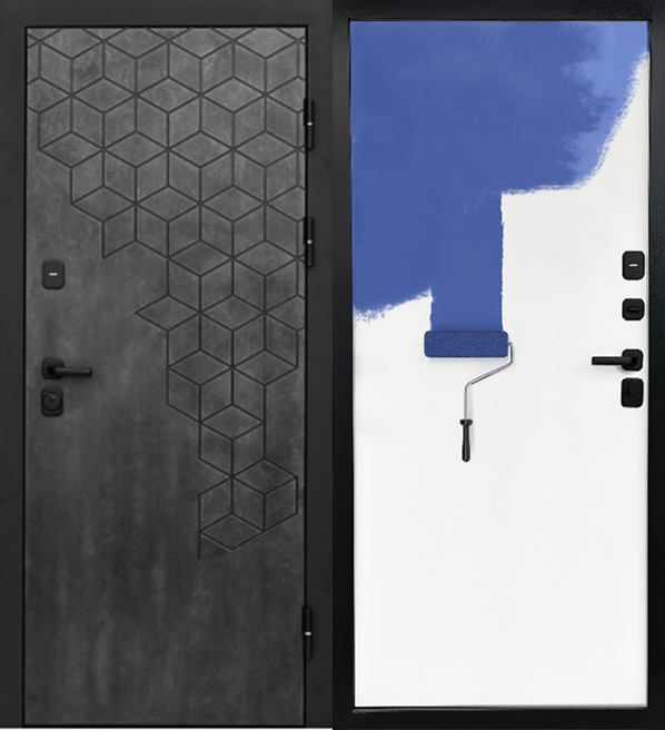 Дверь входная Termodoor Спейс Бетон Патина - купить в Орехово-Зуево