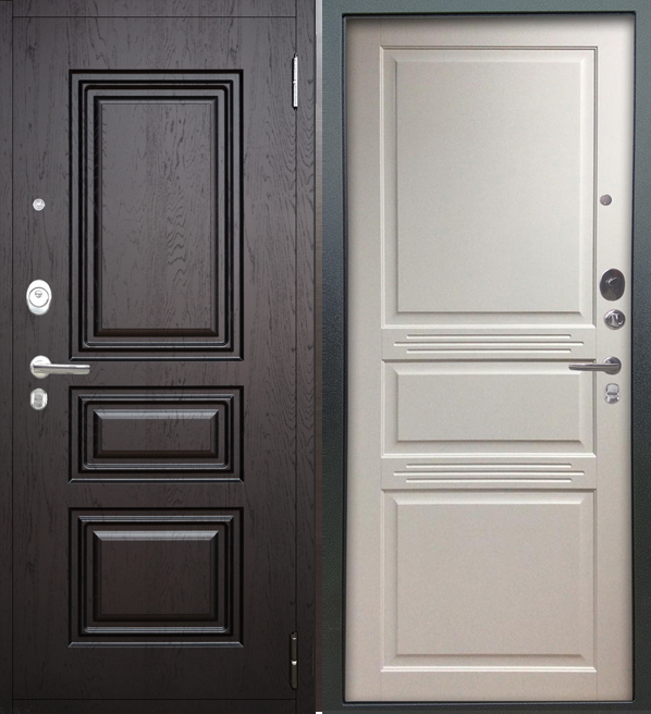 Дверь входная Аргус Люкс 3К 2П Скиф горький шоколад - купить в Орехово-Зуево